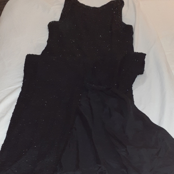 LAURENCE KAZAR FORMAL EVENING GOWN W/ CLUTCH - Picture 3 of 6
